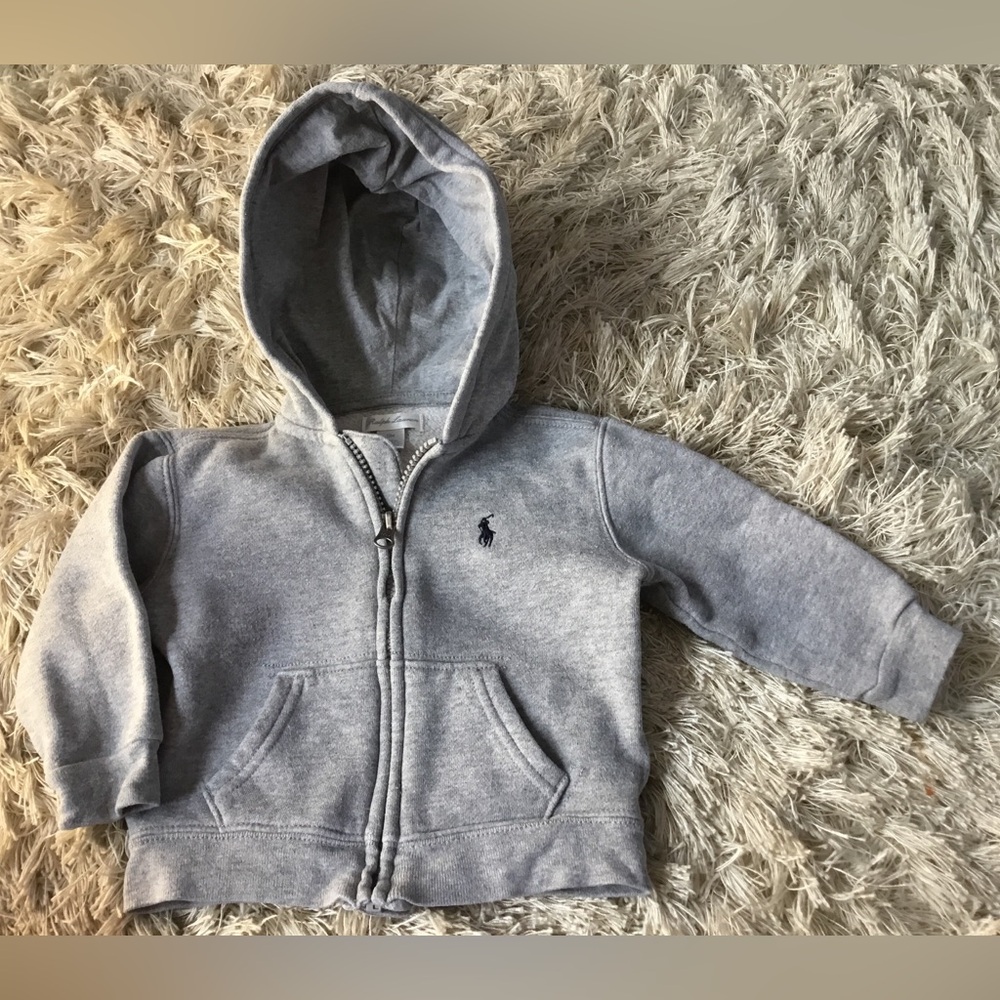 RALPH LAUREN Boys size 12 MONTHS HOODIE JACKET